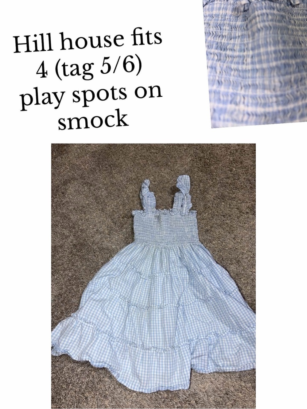Hill house girls dress 4/5